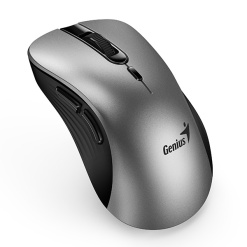 Alternative view of MOUSE Genius,  Ergo "NX-8100S AI", PC sau NB, wireless, 2.4GHz, optic, 1600 dpi, butoane/scroll 6/1, , gri-argintiu, "31030040404" (timbru verde 0.18 lei)