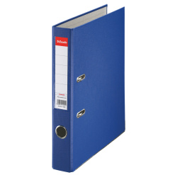 BIBLIORAFT PLASTIFIAT 5CM ALBASTRU ECONOMY ESSELTE