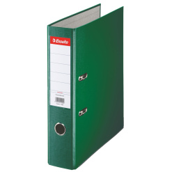BIBLIORAFT PLASTIFIAT 7.5CM VERDE ECONOMY ESSELTE
