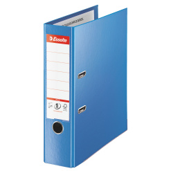 BIBLIORAFT PLASTIFIAT INT-EXT 8CM ALBASTRU JUMBO PLUS ESSELTE