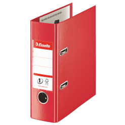 BIBLIORAFT PLASTIFIAT INT-EXT A5 7.5CM ROSU NR1 POWER ESSELTE