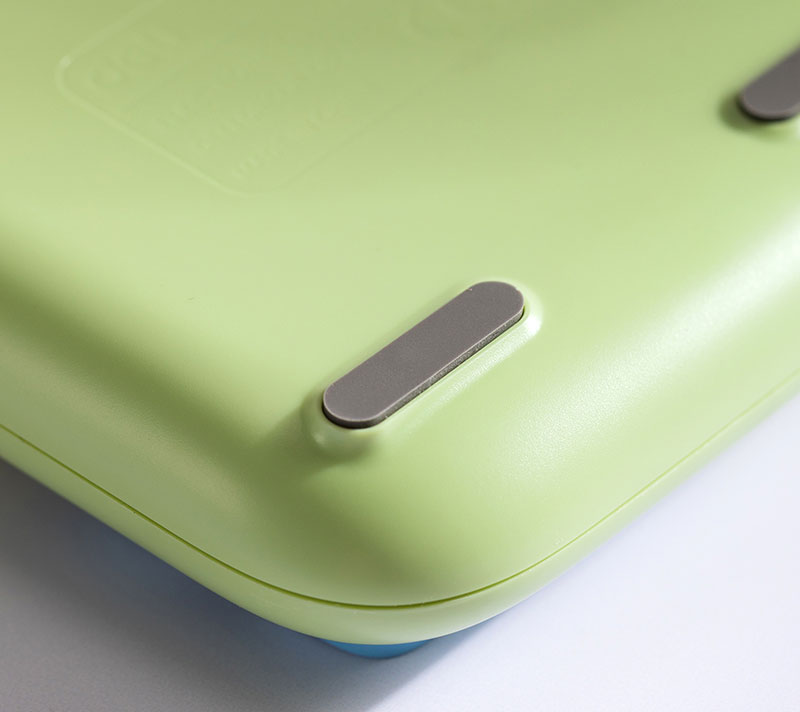 CALCULATOR BIROU 10DIG TASTE MULTICOLORE VERDE DELI - imagine 5