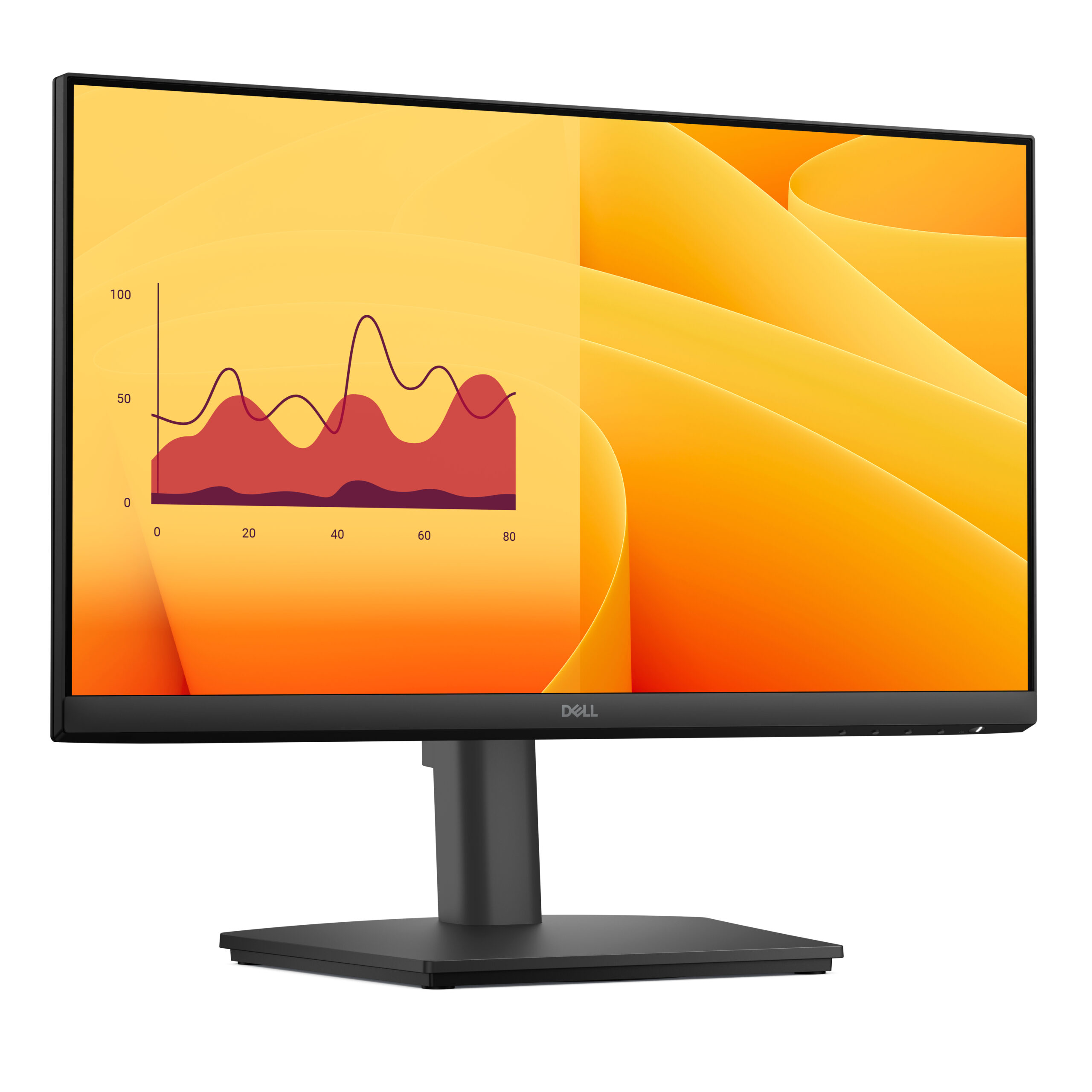 Dell Pro 22 Adjustable Stand Monitor - E2225HSM 21.5" FHD 1920x1080 100Hz, 72% NTSC (CIE 1931), 103 PPI, 16:9, VA, AG, 250 cd/m2, 3000:1, 178/178, 5ms/8ms, DP, HDMI, VGA, Dual 2W speakers, Height, Swivel, Tilt, Pivot "E2225HSM-05" (timbru verde 7 lei - imagine 2