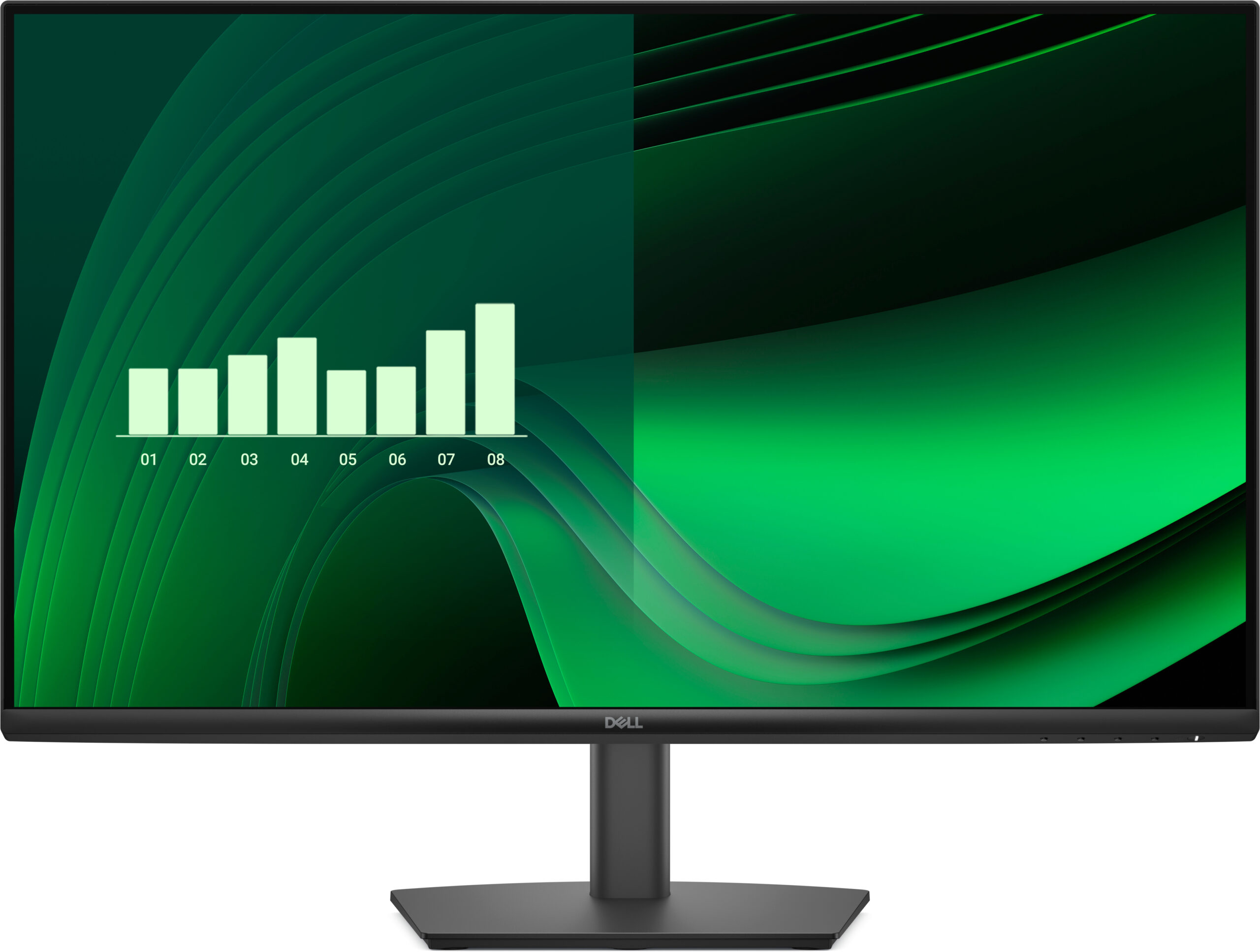 Dell Pro 27 Monitor - E2725HM 27" FHD 1920x1080 100Hz, 72% NTSC (CIE 1931), 81 PPI, 16:9, IPS, AG, 300 cd/m2, 1000:1, 178/178, 5ms/8ms, DP, HDMI, VGA,Tilt "E2725HM-05" (timbru verde 7 lei)
