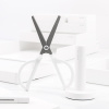 FOARFECA BIROU CU SUPORT 18CM ALBA NUSIGN DELI - imagine 5