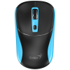 MOUSE Genius "NX-7123”, PC sau NB, wireless, 2.4G, optic, 1200 dpi, butoane/scroll 3/1, albastru, "31030043401" (timbru verde 0.18 lei) - imagine 2