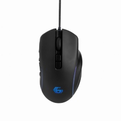 MOUSE GEMBIRD, gaming, cu fir, USB, optic, 7200 dpi, butoane/scroll 10/1, iluminare, cablu 1.8m, negru, "MUSG-RAGNAR-RX500" (timbru verde 0.18 lei)