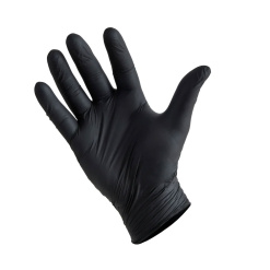 MANUSI NITRIL FARA PUDRA NEGRE 100/SET M