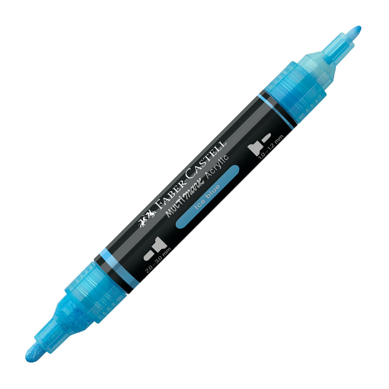 MARKER ACRILIC MULTIMARK CUL. 148 BLEU ICE FABER-CASTELL