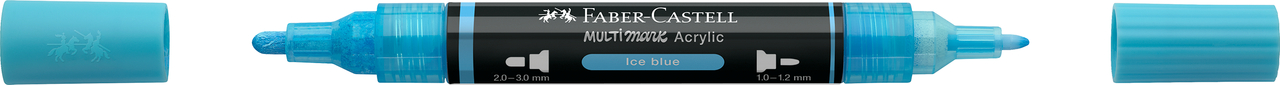 MARKER ACRILIC MULTIMARK CUL. 148 BLEU ICE FABER-CASTELL - imagine 3