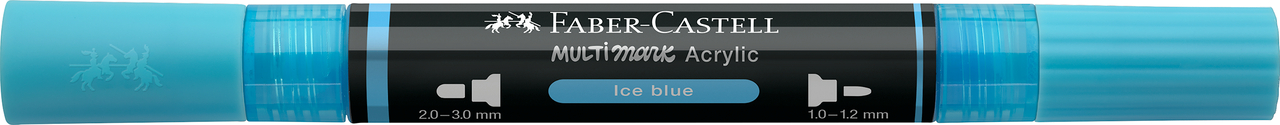 MARKER ACRILIC MULTIMARK CUL. 148 BLEU ICE FABER-CASTELL - imagine 4