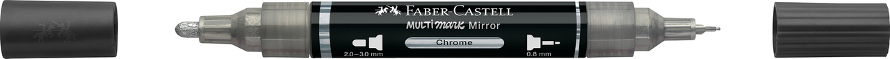 MARKER ACRILIC MULTIMARK CUL. 551 EFECT OGLINDA FABER-CASTELL - imagine 3