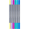 MARKER SOLUBIL 2 CAPETE SET 6 BUCATI TROPICAL COLLECTION SCOICI GOLDFABER FABER-CASTELL - imagine 3