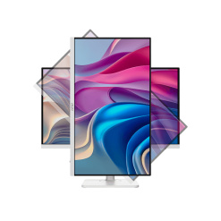 Alternative view of Monitor IPS LED MSI 27" Modern MD272UPHW, UHD (3840 x 2160), HDMI, DisplayPort, Boxe, Pivot (Alb) "Modern MD272UPHW" (timbru verde 7 lei)