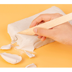 Alternative view of PLASTILINA MODELAJ TERACOTA 500G DELI