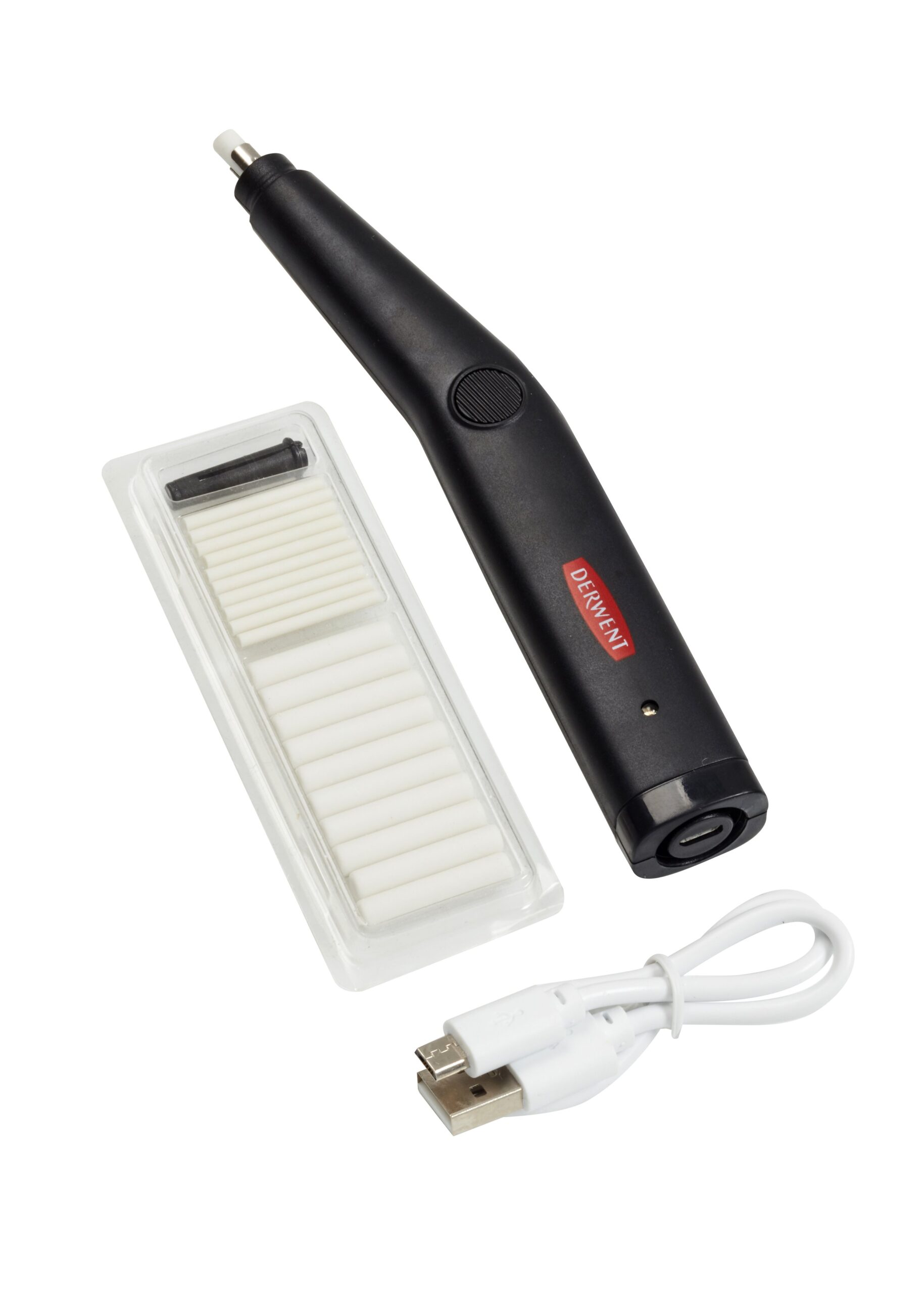 RADIERA ELECTRICA REINCARCABILA DERWENT PROFESSIONAL - imagine 2