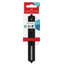 RIGLA 15CM DOTS FABER-CASTELL