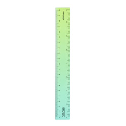 Alternative view of RIGLA 20 CM GRADIENT NEONUP DELI