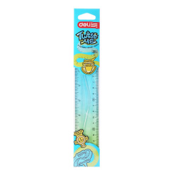 RIGLA FLEXIBILA 20 CM TWIST ME COLOR DELI
