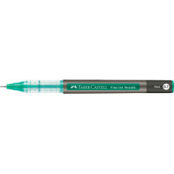 Alternative view of ROLLER FREE INK NEEDLE 0.7MM VERDE FABER-CASTELL