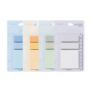 SET NOTES ADEZIV 52*52MM 30F+2*INDEX 17*52MM PASTEL NUSIGN DELI
