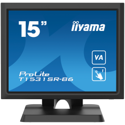 IIYAMA Monitor LED T1531SR-B1S 15" VA, Res Touch, 1024x768, 1A1H1DP "T1531SR-B1S" (timbru verde 7 lei)