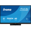 IIYAMA Monitor TOUCH T2754MSC-B2AG InCell PCAP 10pt touchscreen IPS 1920x1080 83Hz, 16:9, 300cd, 1000:1, 4ms, landscape, face-up "T2754MSC-B2AG" (timbru verde 7 lei) - imagine 3