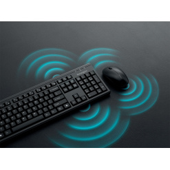 Alternative view of TASTATURA FARA FIR + MOUSE EQ KM270 KENSINGTON