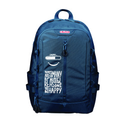 RUCSAC HERLITZ BOOST ANTIGRAVITY 46X32X17CM ALBASTRU