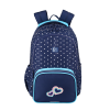 RUCSAC OXFORD DOTS 3 COMPARTIMENTE 44X29X22CM ROZ