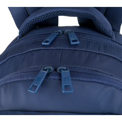 RUCSAC OXFORD BICOLOR 2 COMPARTIMENTE 44X32X18CM ALBASTRU INCHIS