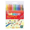 Creioane cerate Amos Twister RC12PST, 12 culori, blister PVC - imagine 3
