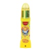 Creioane colorate Keyroad KR972229, triunghiulare, 24 culori, cutie metalica cu ascutitoare - imagine 2