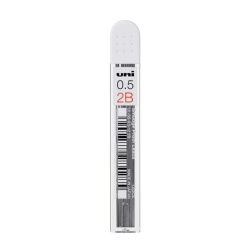 Mine grafit creion mecanic UL-SS-0.5, 0.5mm, 2B, set 12 buc
