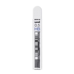 Mine grafit creion mecanic UL-SS-0.5, 0.5mm, HB, set 12 buc