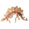 Puzzle lemn 3D - Dinozaur Stegosaurus, 2 foi, Colorarte, J002-2 - imagine 2