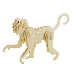 Alternative view of Puzzle lemn 3D - Maimuta capucin, 2 foi, Colorarte, M009A-2/HS1029-2