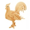 Puzzle lemn 3D - Cocos, 2 foi, Colorarte, M010A-2/HS1037-2 - imagine 2