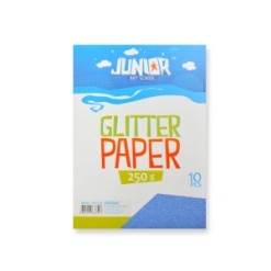 Set carton colorat GLITTER - ALBASTRU