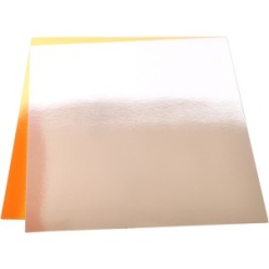 Set carton colorat OGLINDA - argintiu