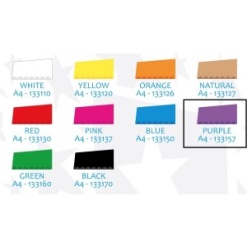 Set carton VALURIT - VIOLET