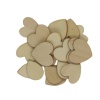 Accesorii creatie - lemn - inima, set 20 buc, Colorarte - imagine 2