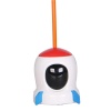 Ascutitoare electrica Eagle EG-5011, alimentare 4 baterii AA neincluse, plastic, alb - imagine 6