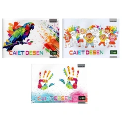 CAIET DE DESEN, 24 FILE, 70GR. - PAPERLAND