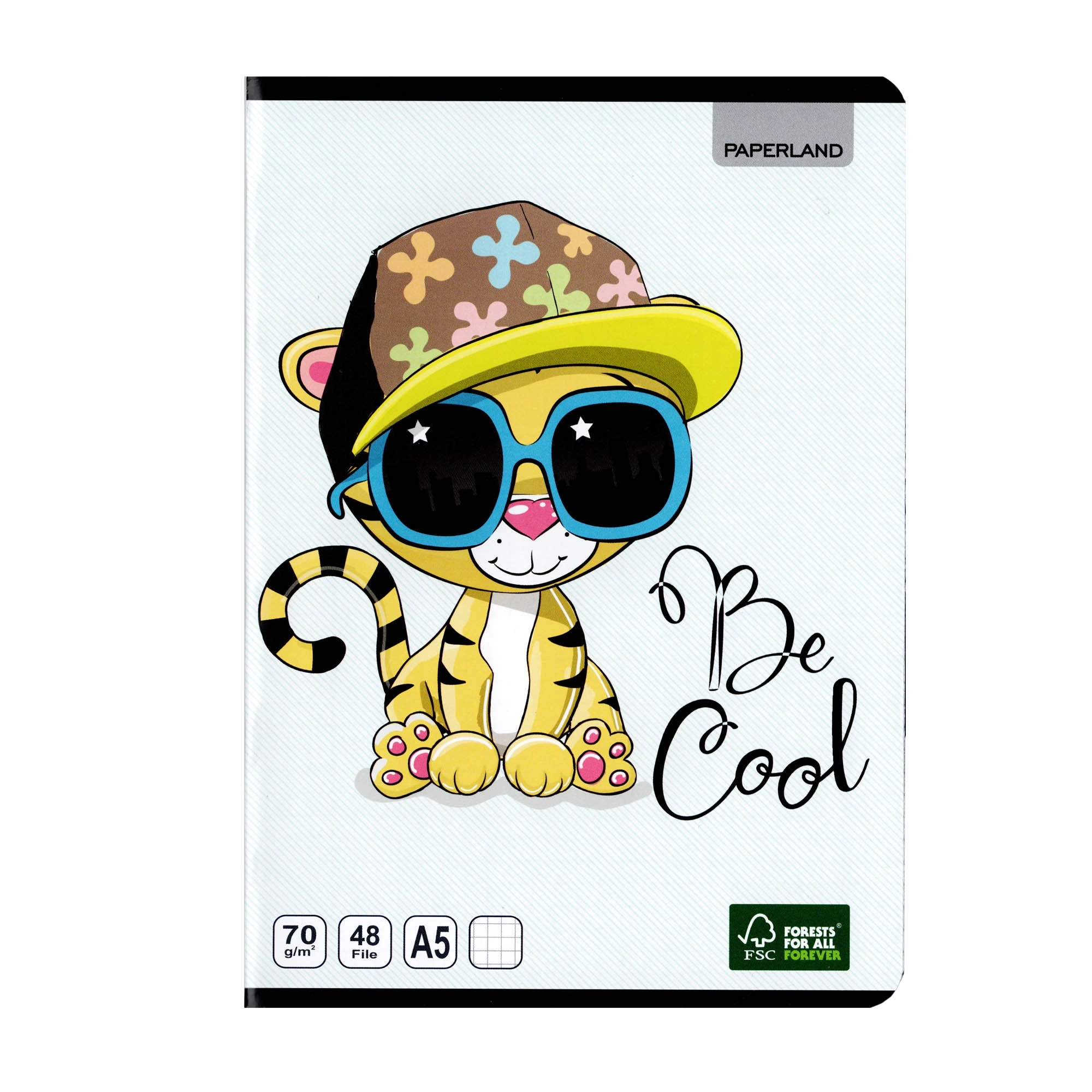 CAIET A5 48 FILE, 70GR. (AR,DR,VE) - PAPERLAND Premium - imagine 14