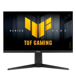 Monitor Asus TUF Gaming VG27UQEL5A, 27", Fast IPS, UHD, 3840x2160, HDMI, DisplayPort, G-SYNC Compatible, AMD FreeSync, Boxe, Pivot, Dual mode 80Hz / 310Hz, 0.3ms, Negru, 90LM0CR1-B01171 "VG27UQEL5A" (timbru verde 7 lei)