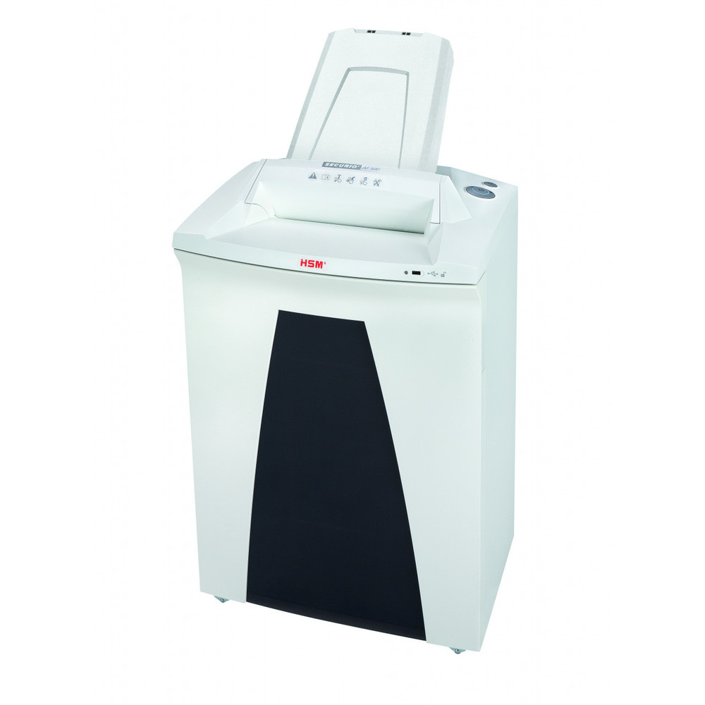 Distrugator documente automat HSM Securio AF500, 6 coli, cross cut (0.78 x 11mm), securitate 6