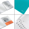 CAIET BIROU SPIRA A4 DICTANDO TURCOAZ COPERTA PP WOW LEITZ - imagine 4