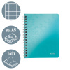 CAIET BIROU SPIRA A5 ARITMETICA TURCOAZ COPERTA PP WOW LEITZ - imagine 3