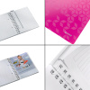 CAIET BIROU SPIRA A5 DICTANDO ROZ COPERTA PP WOW LEITZ - imagine 4